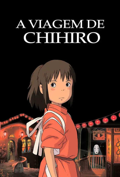 Poster filme A Viagem de Chihiro - Ghibli Fest