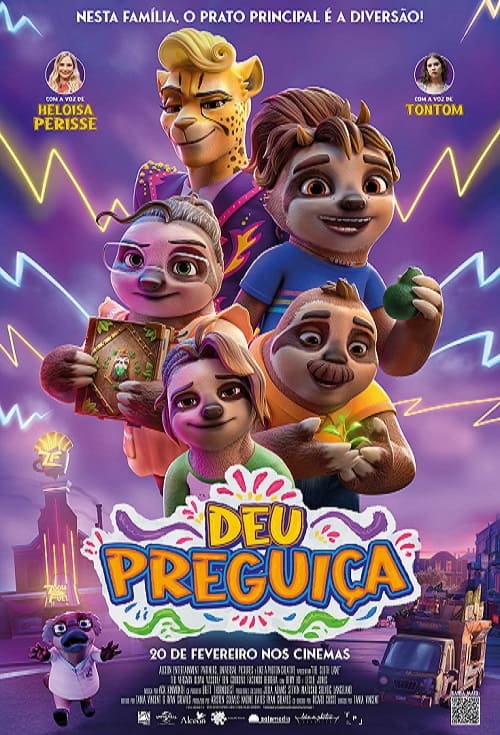 Poster filme Deu Preguiça!