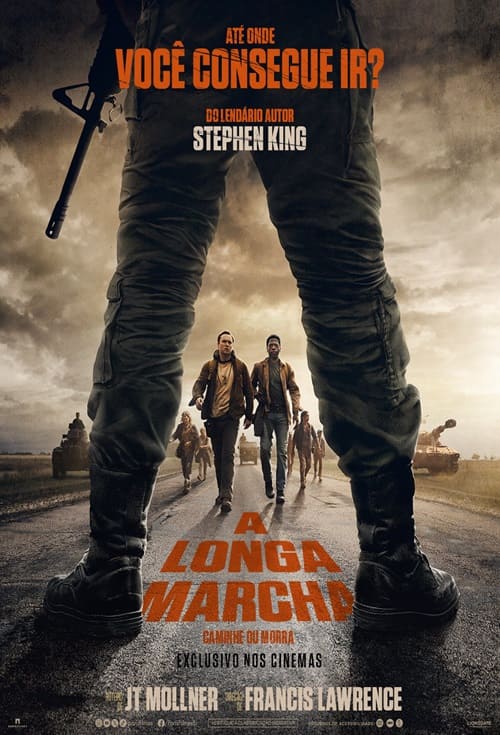 Poster filme A Longa Marcha: Caminhe ou Morra