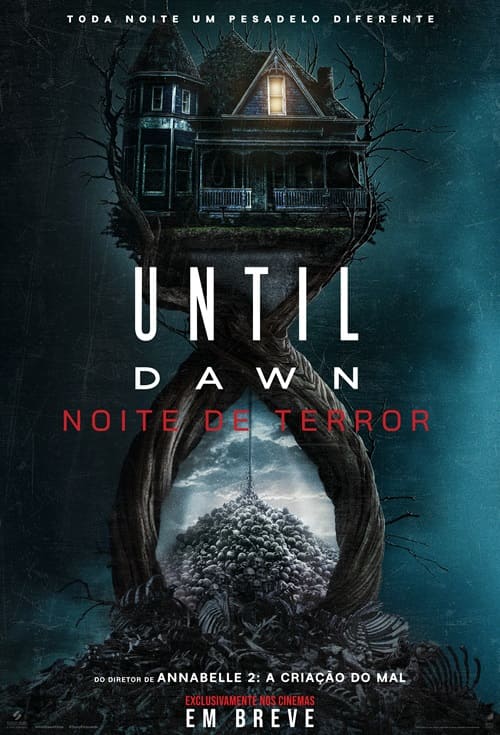 Poster filme Until Dawn - Noite de Terror