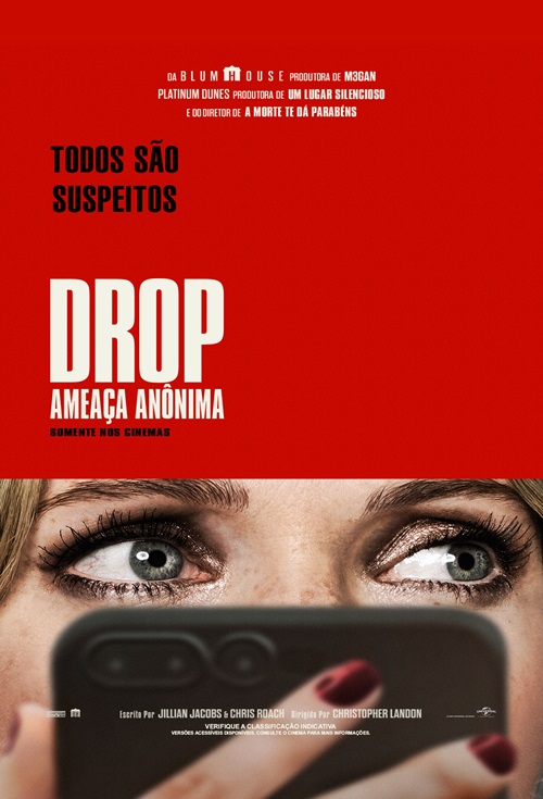 Poster filme Drop: Ameaça Anônima