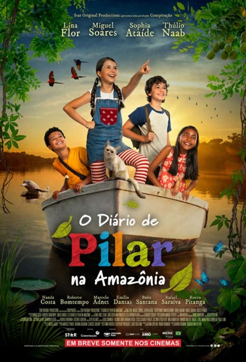 Poster filme O Diário de Pilar Na Amazônia