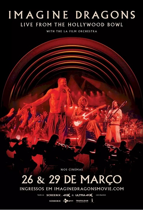 Poster filme Imagine Dragons: Live From The Hollywood Bowl