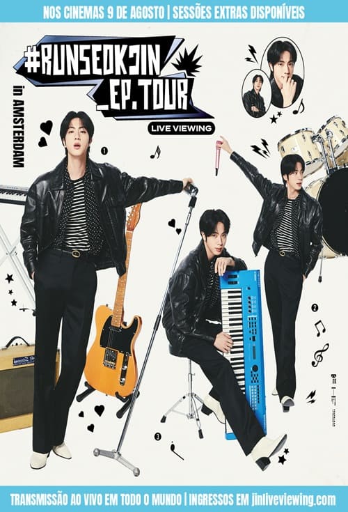 Poster filme #Runseokjin_Ep.Tour in Amsterdan: Live Viewing