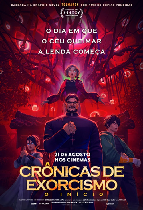 Poster filme Crônicas de Exorcismo: O Início