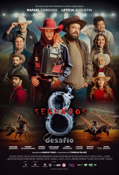 Poster filme 8 Segundos - O Desafio