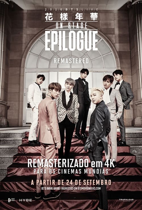 Poster filme BTS 2016 Live The Most Beautiful Moment in Life On Stage: Epilogue Remastered
