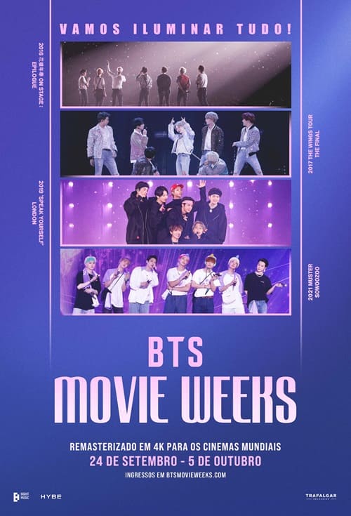 Poster filme BTS 2019 & 2021 Concert Marathon