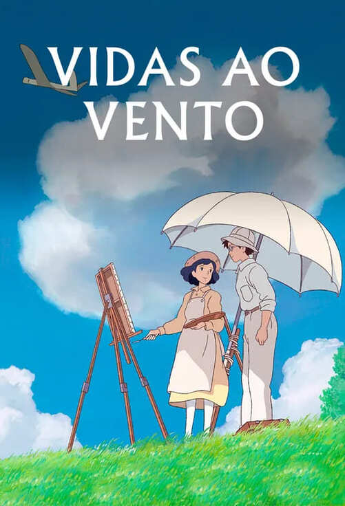 Poster filme Vidas ao Vento  - Ghibli Fest